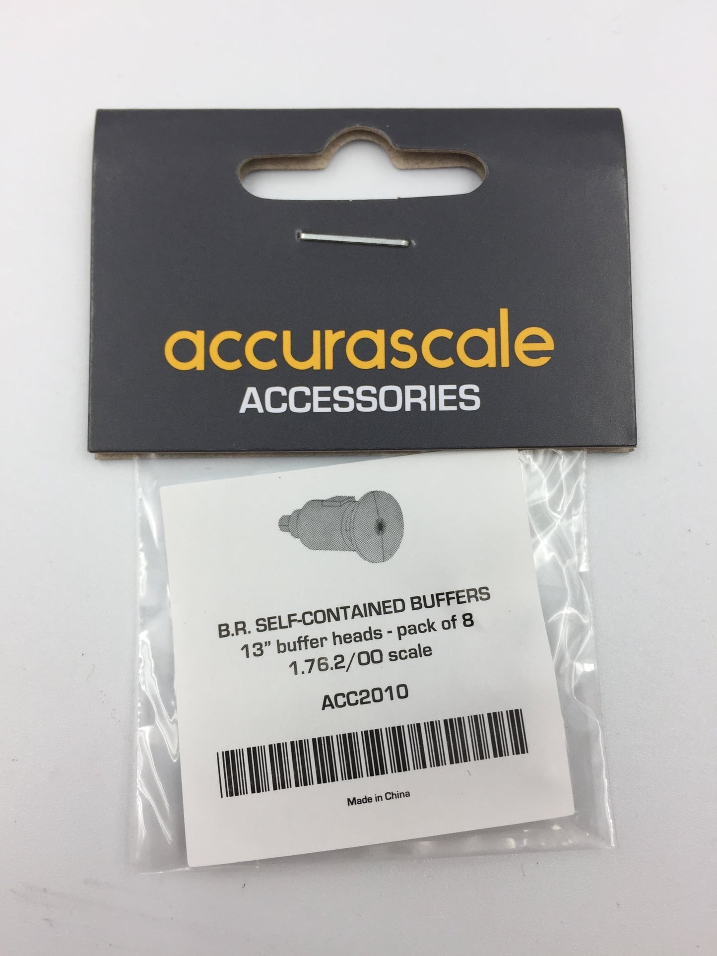 BR heavy duty / self-contained 13" diameter wagon buffers