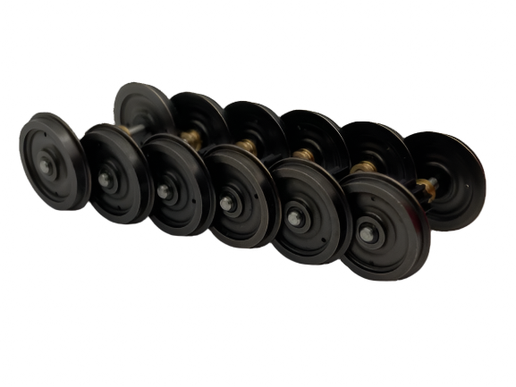 Class 37 - EM / 18.2mm Gauge Drop-In Wheel Sets