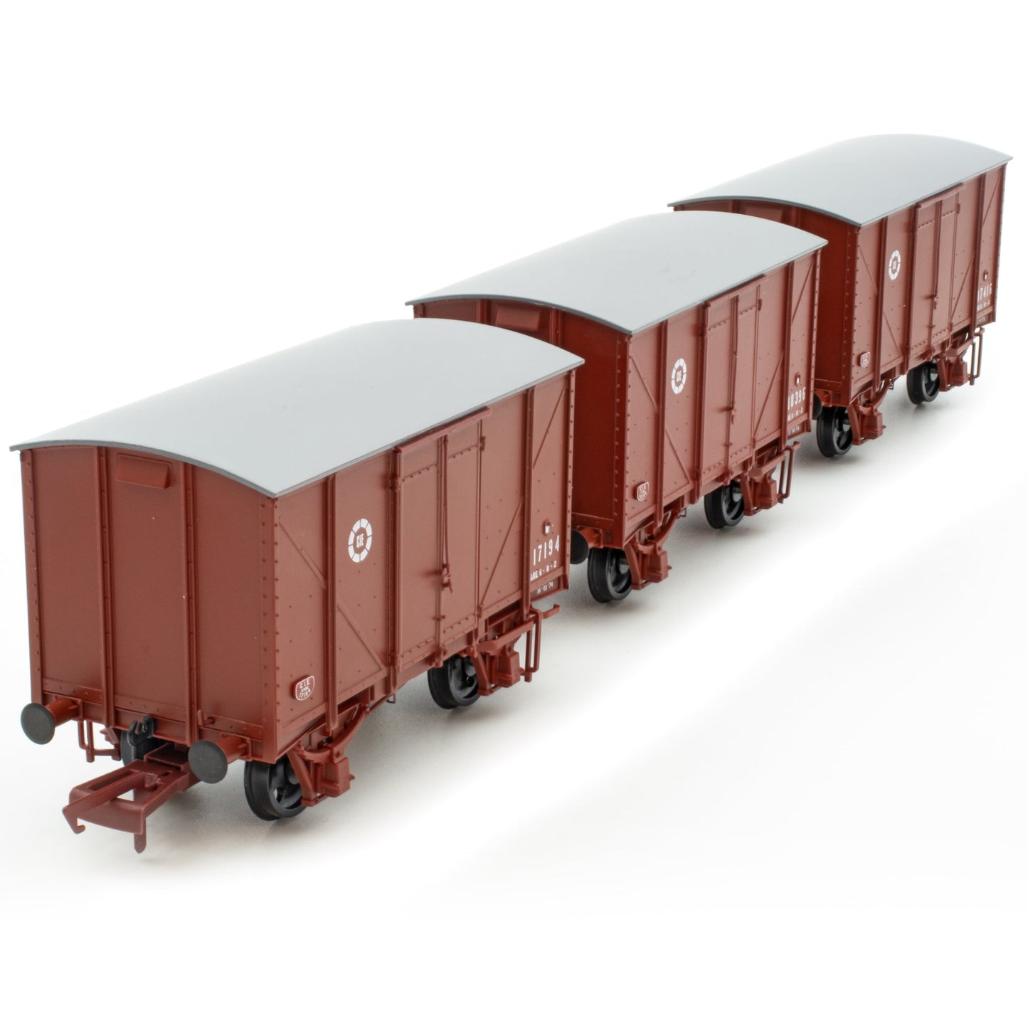 CIE Bulleid H Van - Brown (CIE roundel era) -Unfitted- Pack 2