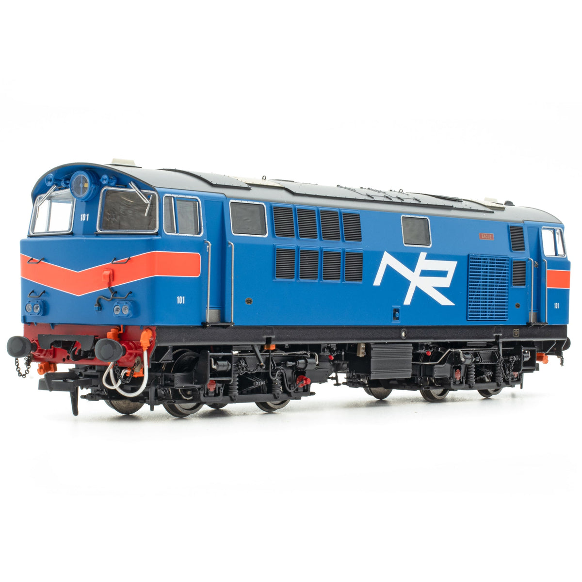 101 'Eagle' NIR Blue, with Red Chevrons - DCC Sound
