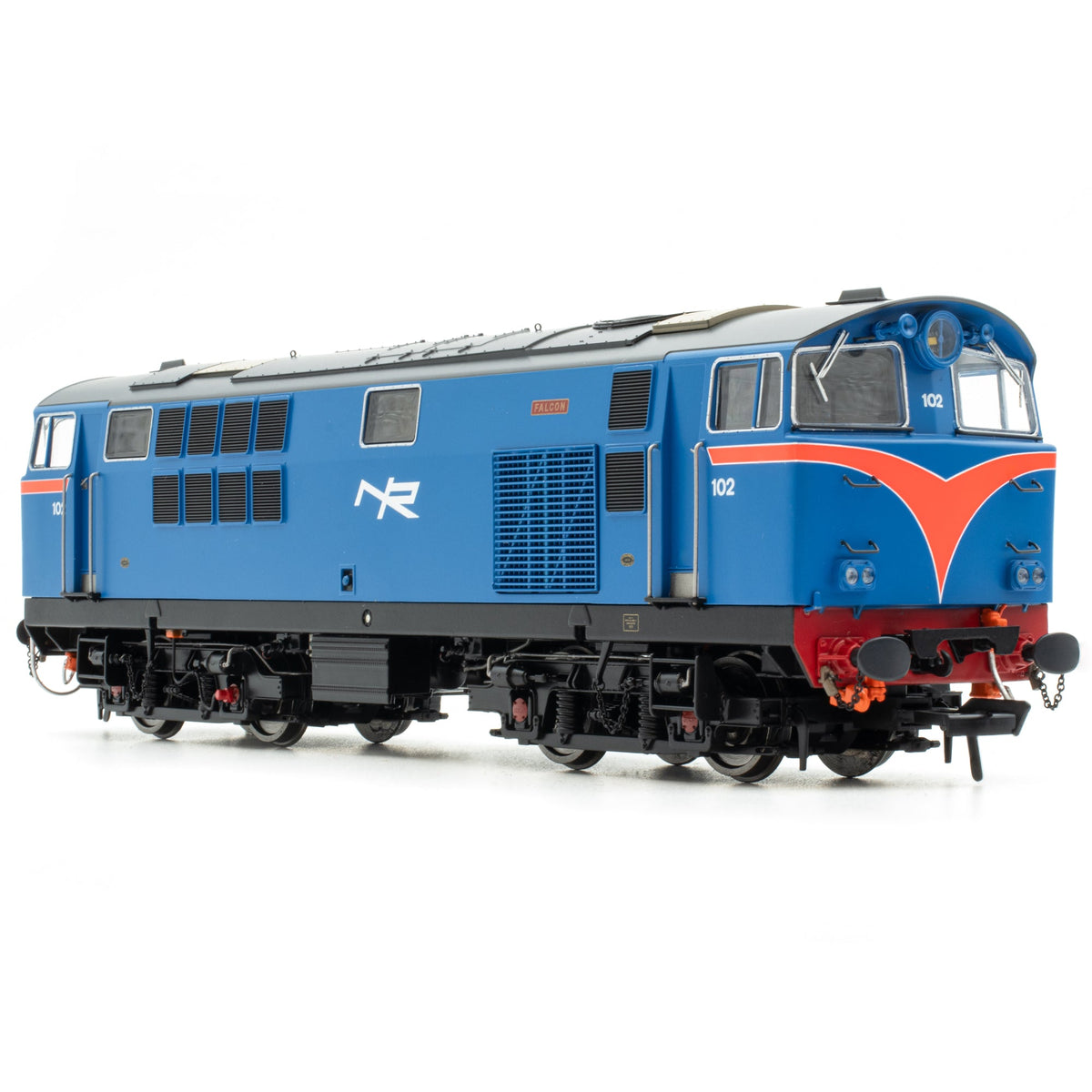 102 'Falcon' NIR Blue, with Red Arc - DCC Sound