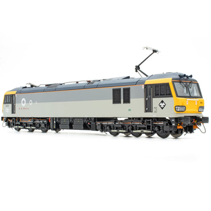 BR Class 92 - Railfreight Grey - 92002 'H. G. Wells' - DCC Sound