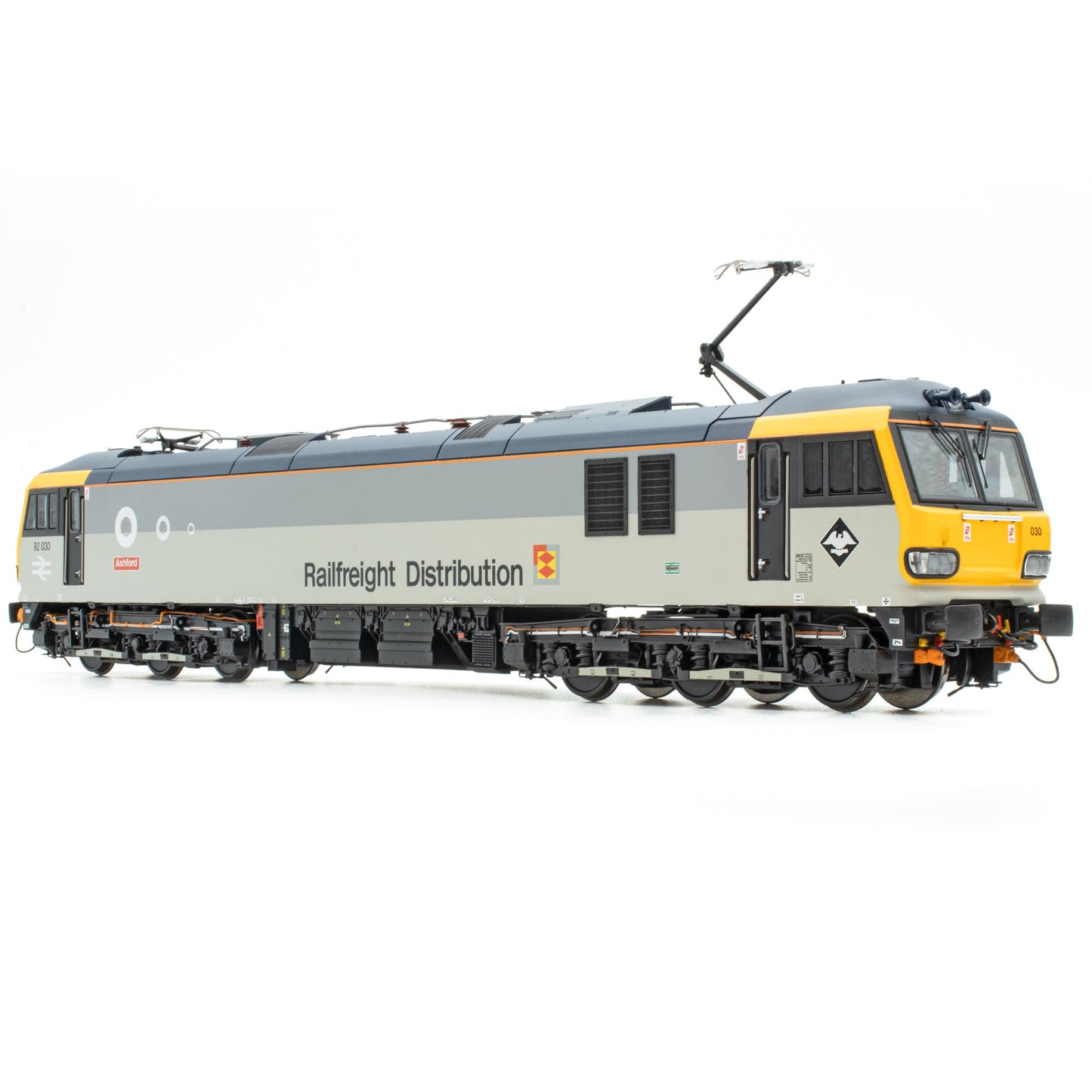 BR Class 92 - RfD European - 92030 'Ashford' - DCC Silent