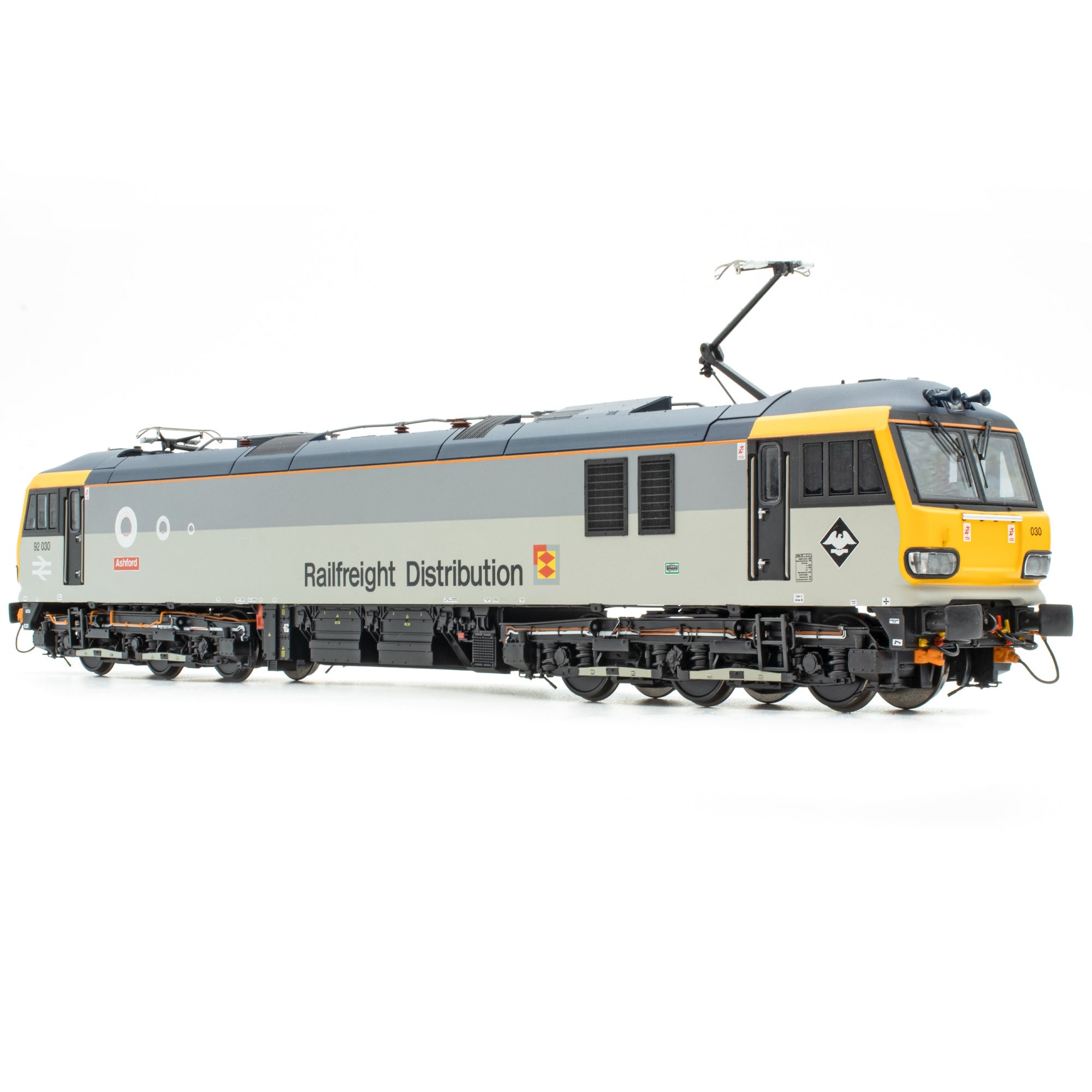 BR Class 92 - RfD European - 92030 'Ashford' - DCC Silent