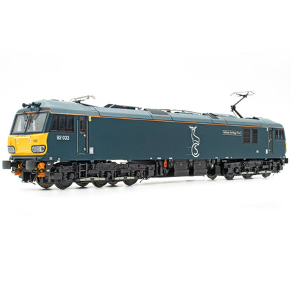 BR Class 92 - Caledonian - 92033 'Railway Heritage Trust' - DCC Sound