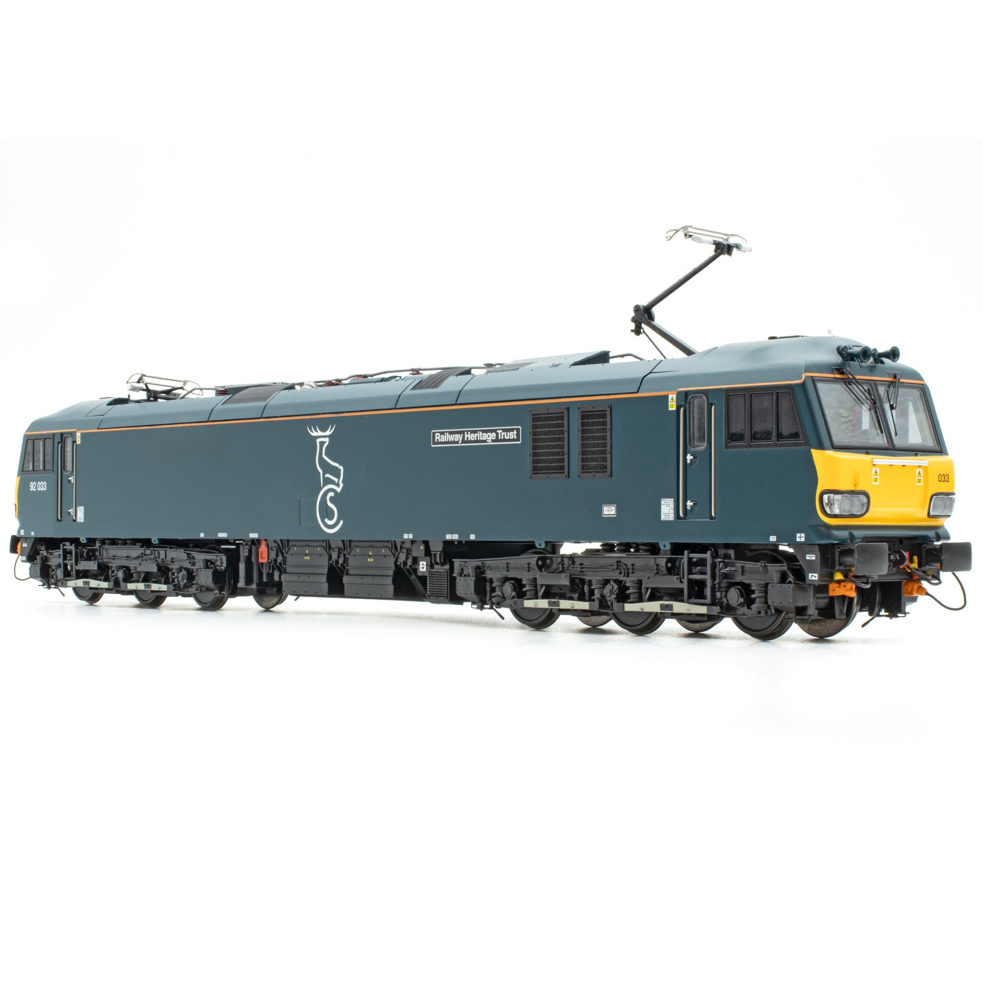 BR Class 92 - Caledonian - 92033 'Railway Heritage Trust' - DCC Silent