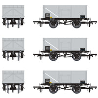 BR 16T Mineral - COAL 16 (Rebody) - BR Freight Grey (Pre-TOPS COAL 16) - Pack O