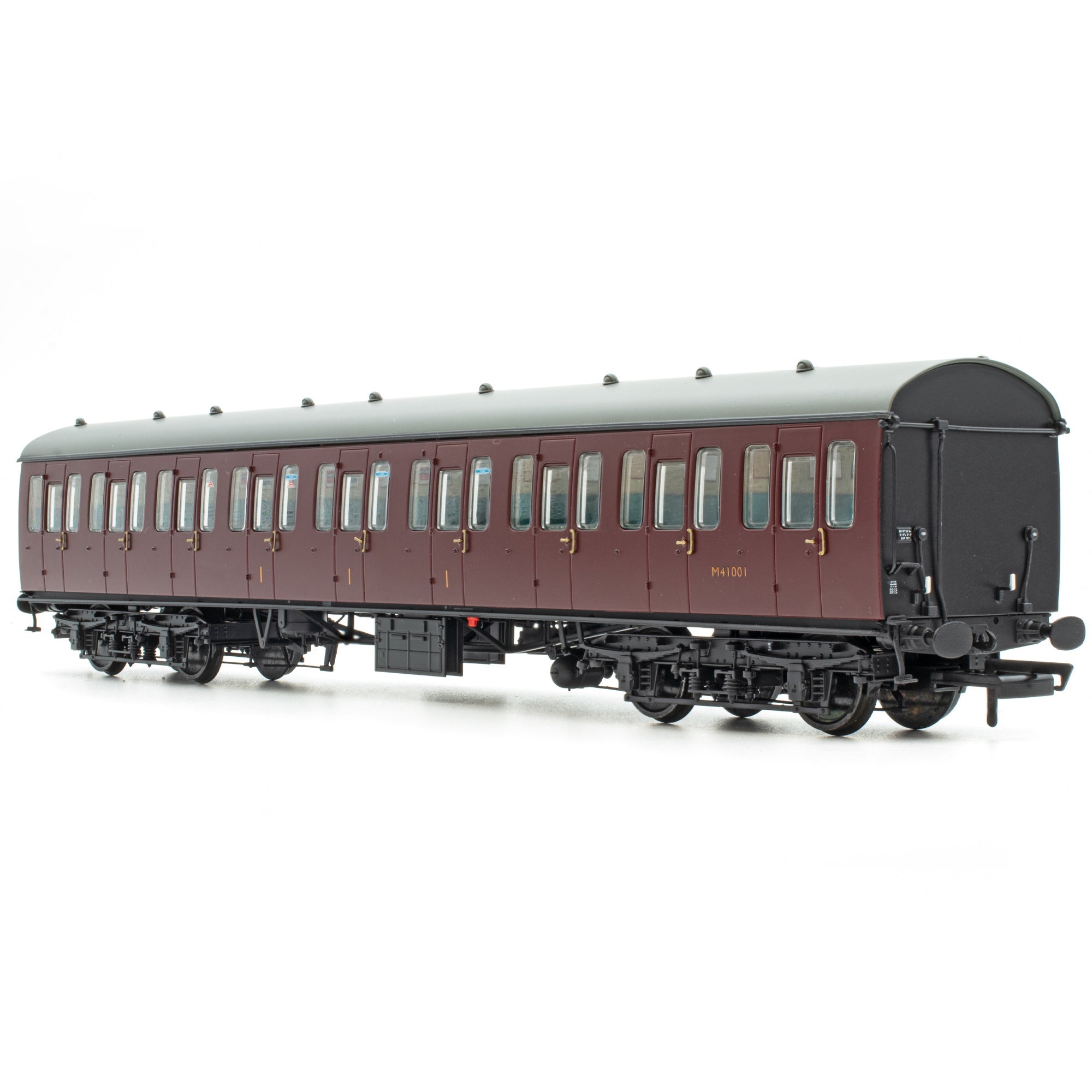 BR Mk1 57' Non-Gangway Coach - C - Plain Maroon M41001