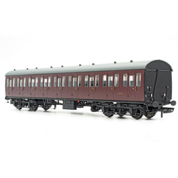 BR Mk1 57' Non-Gangway Coach - SO - Plain Maroon M48038