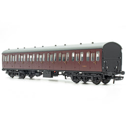 BR Mk1 57' Non-Gangway Coach - SO - Plain Maroon M48042