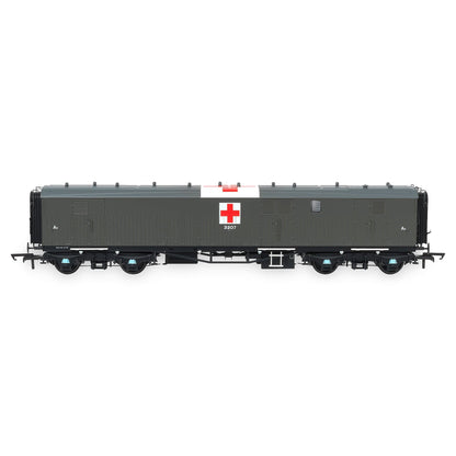 Siphon G - Ex-Dia. O.33 Overseas Ambulance Train No.32 Ward Car - Olive Green (c/w Red Cross): A5 3207
