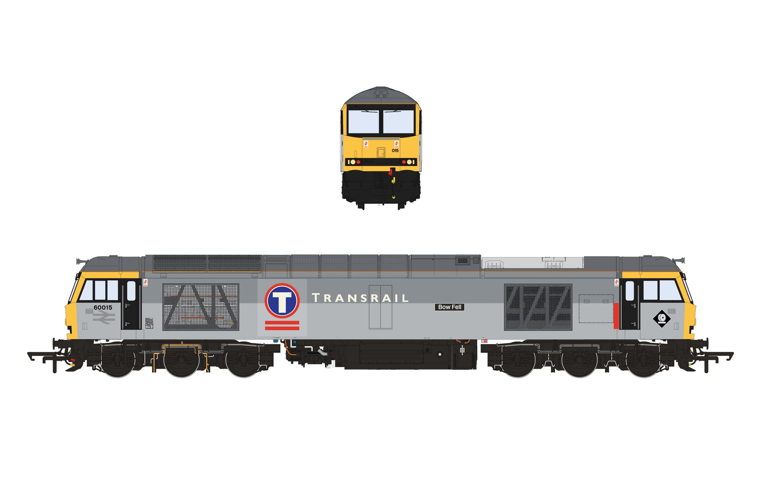 Class 60 - Transrail Grey - 60015