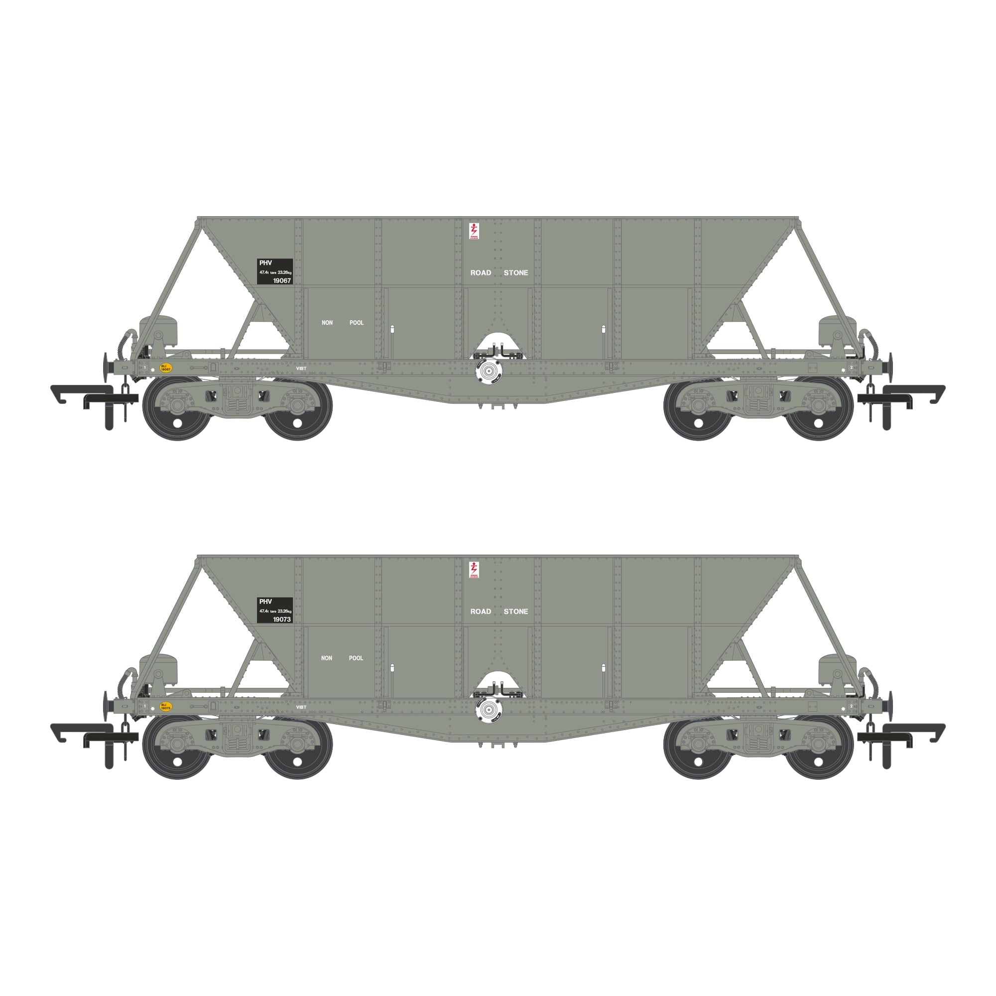 ICI Hopper - 1992 to 1997 - Twin Pack C