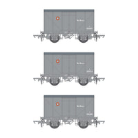CIE Bulleid H Van - Grey (CIE roundel era) - vacuum fitted - Pack 2