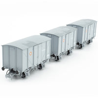 CIE Bulleid H Van - Grey (CIE roundel era) - vacuum fitted - Pack 1