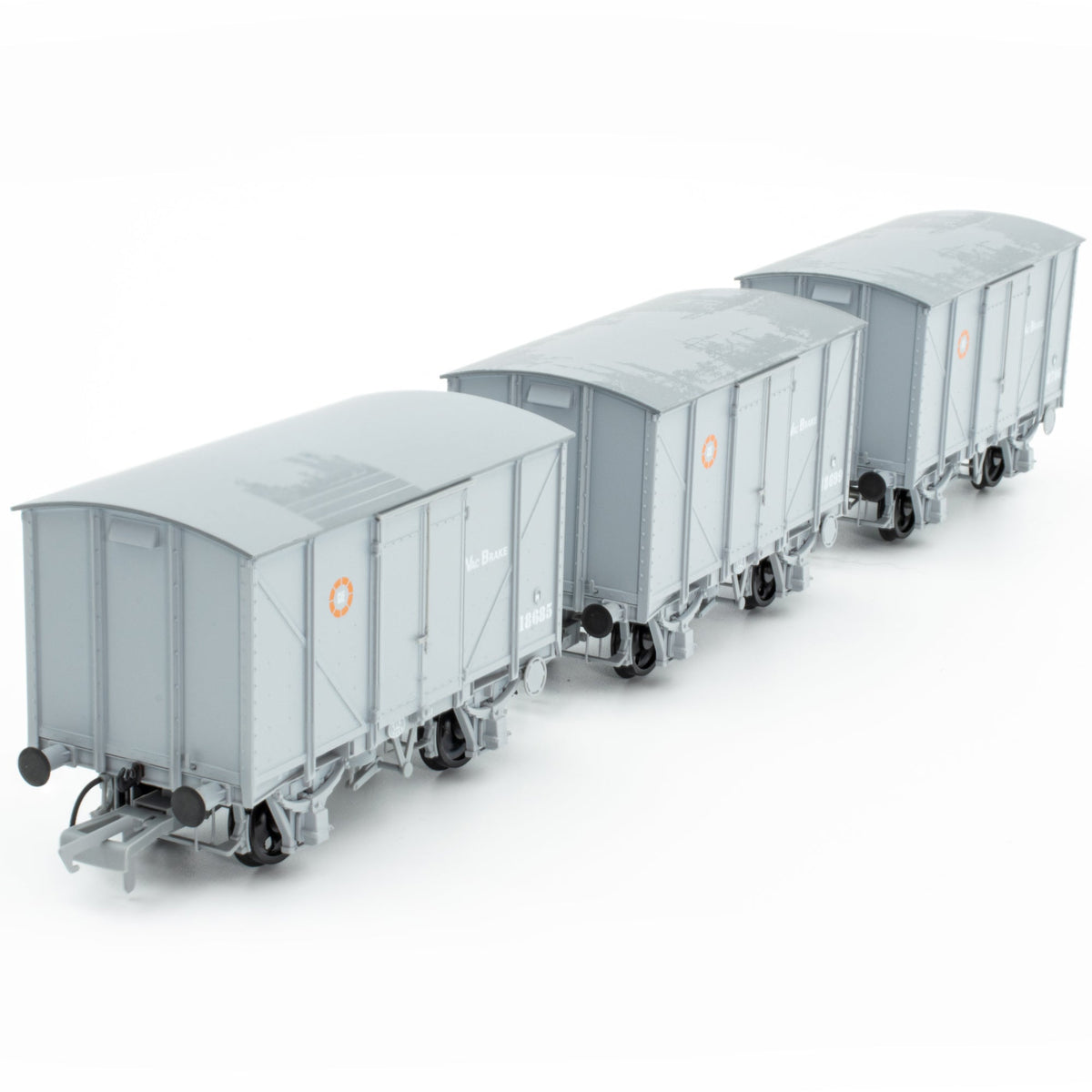 CIE Bulleid H Van - Grey (CIE roundel era) - vacuum fitted - Pack 1