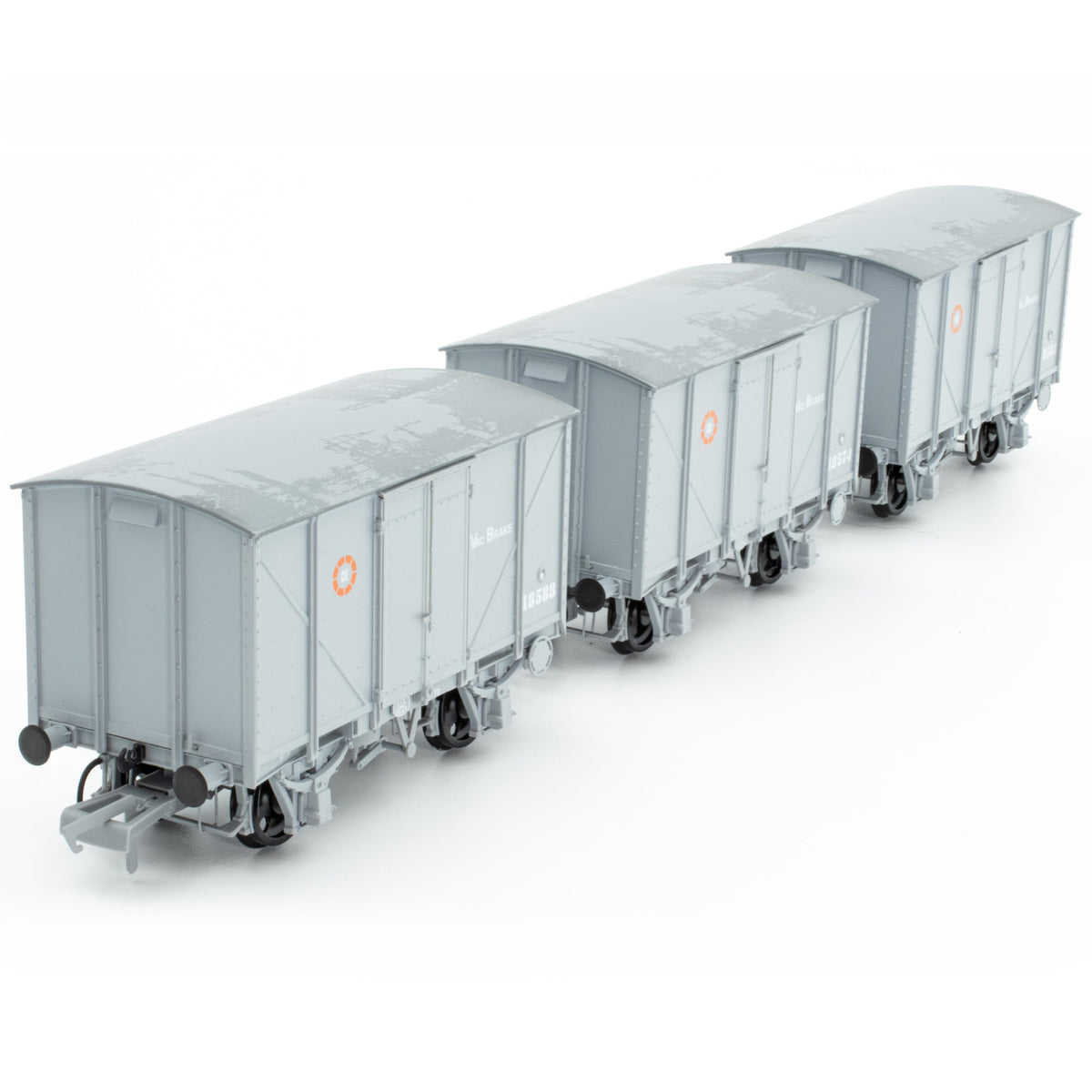 CIE Bulleid H Van - Grey (CIE roundel era) - vacuum fitted - Pack 2