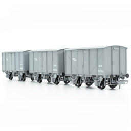 CIE Bulleid H Van - Grey (CIE Flying Snail era) - vacuum fitted - Pack 2