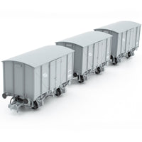 CIE Bulleid H Van - Grey (CIE Flying Snail era) - vacuum fitted - Pack 1