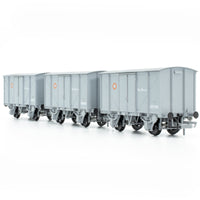 CIE Bulleid H Van - Grey (CIE roundel era) - vacuum fitted - Pack 1