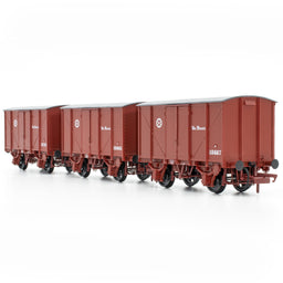 CIE Bulleid H Van - Brown (CIE roundel era) - vacuum fitted - Pack 2