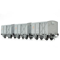 CIE Bulleid Pallet Van - Grey (CIE roundel era) - Pack 2