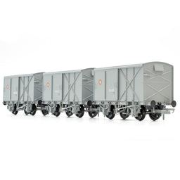 CIE Bulleid Pallet Van - Grey (CIE roundel era) - Pack 2