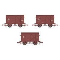 CIE Bulleid Pallet Van - Brown (CIE roundel era) - Pack 3