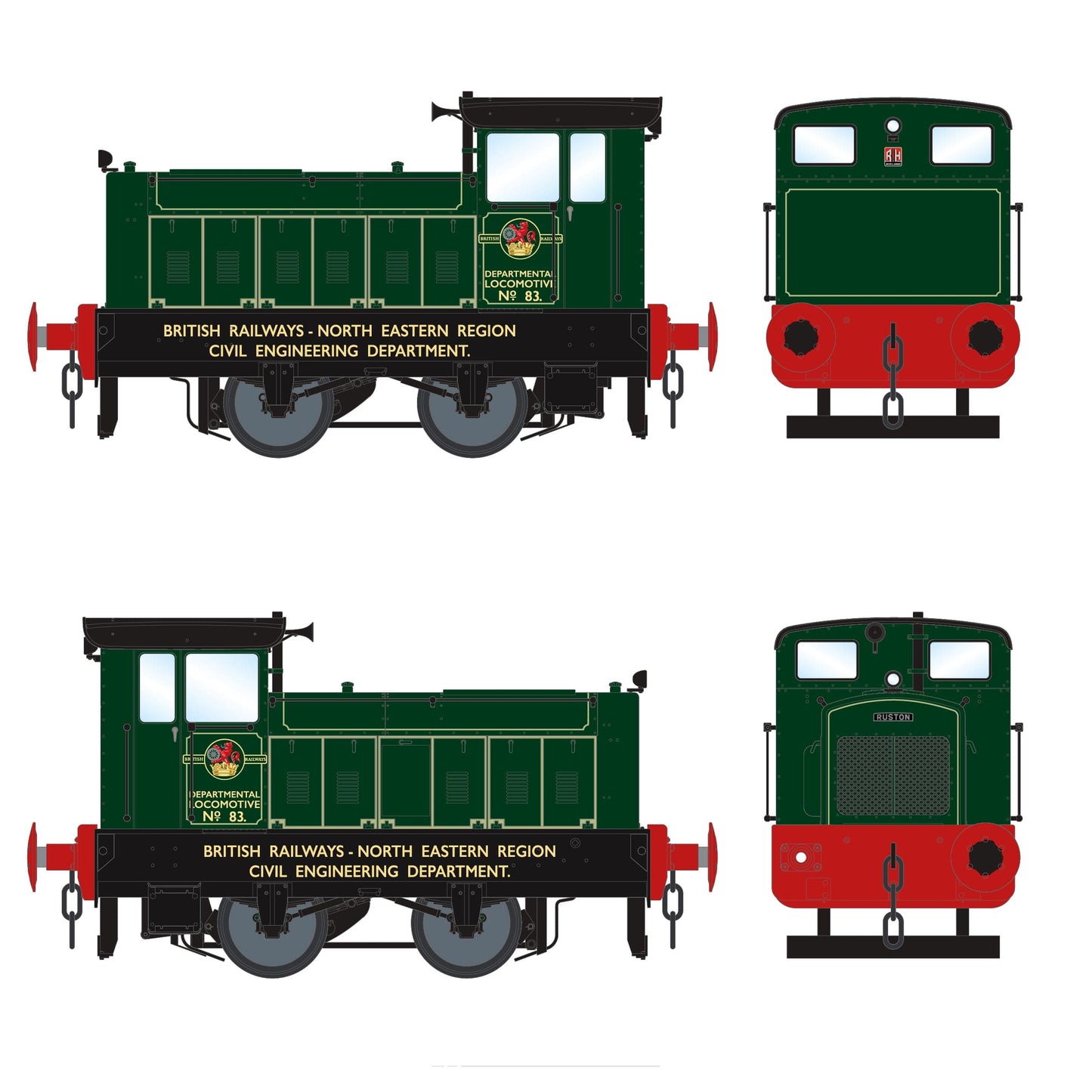 432477/1959 - British Railways No. 83 - BR Green - DCC Sound Fitted