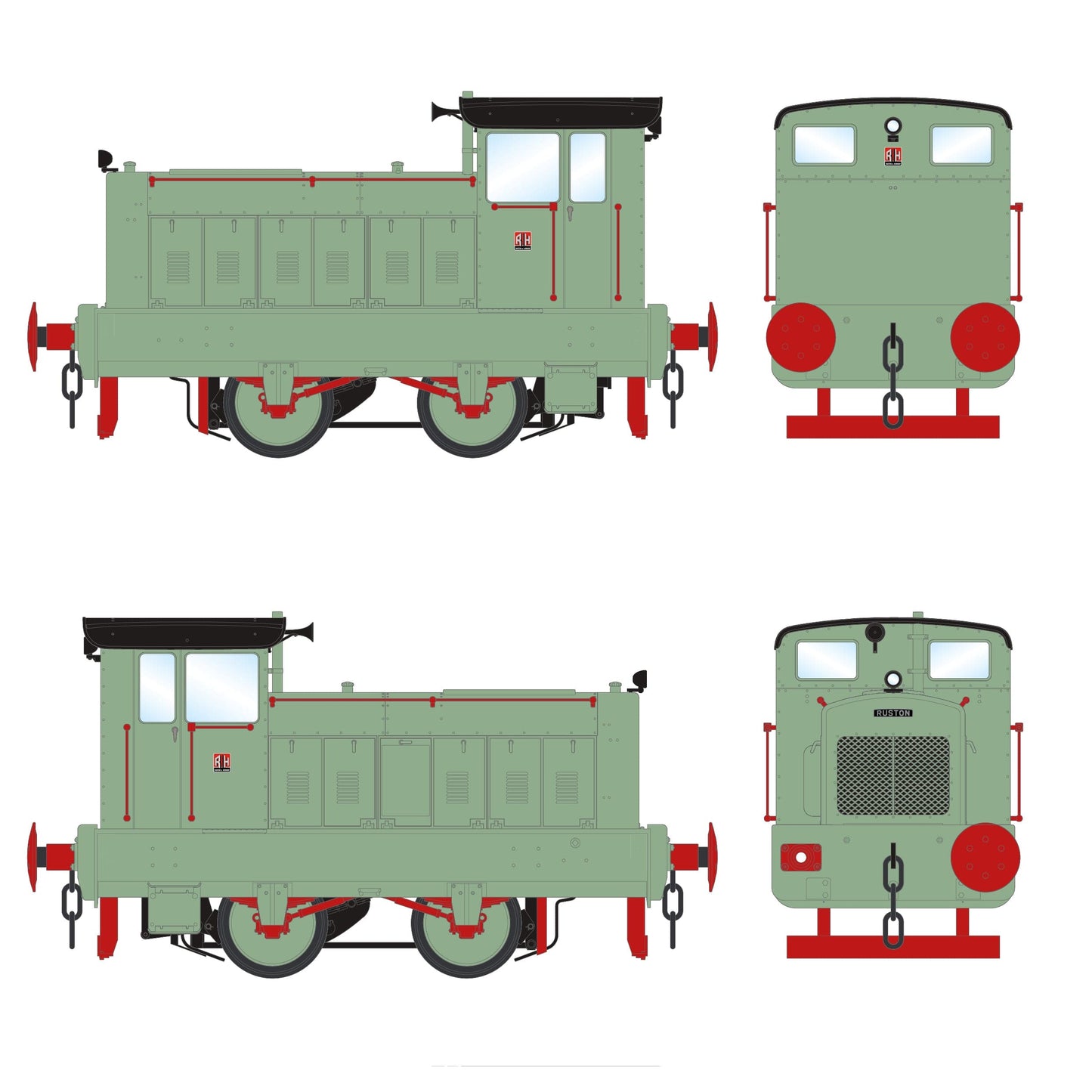 412427/1957 - Bowaters Northfleet - Industrial Pale Green - DCC Sound Fitted