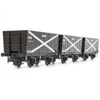 P7 Hopper - NCB Black, with white cross - Triple Pack