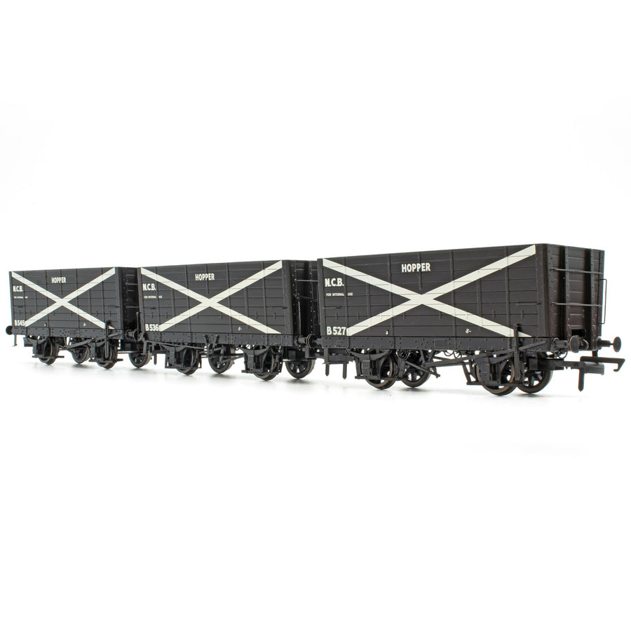 P7 Hopper - NCB Black, with white cross - Triple Pack
