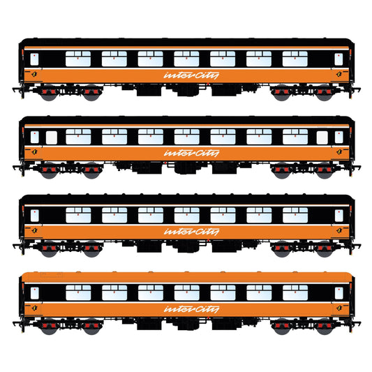 CIE/IR Mk.2b/c Passenger Coach - IR Orange - 4 Coach Pack D