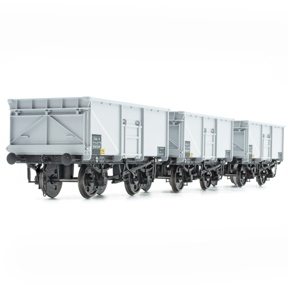 BR 16T Mineral - COAL 16 (Rebody) - BR Freight Grey (Pre-TOPS COAL 16) - Pack O