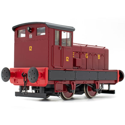 245033/1947 - Eastern Gas Board - Tottenham No. 12 - Dark Red - DCC Sound Fitted