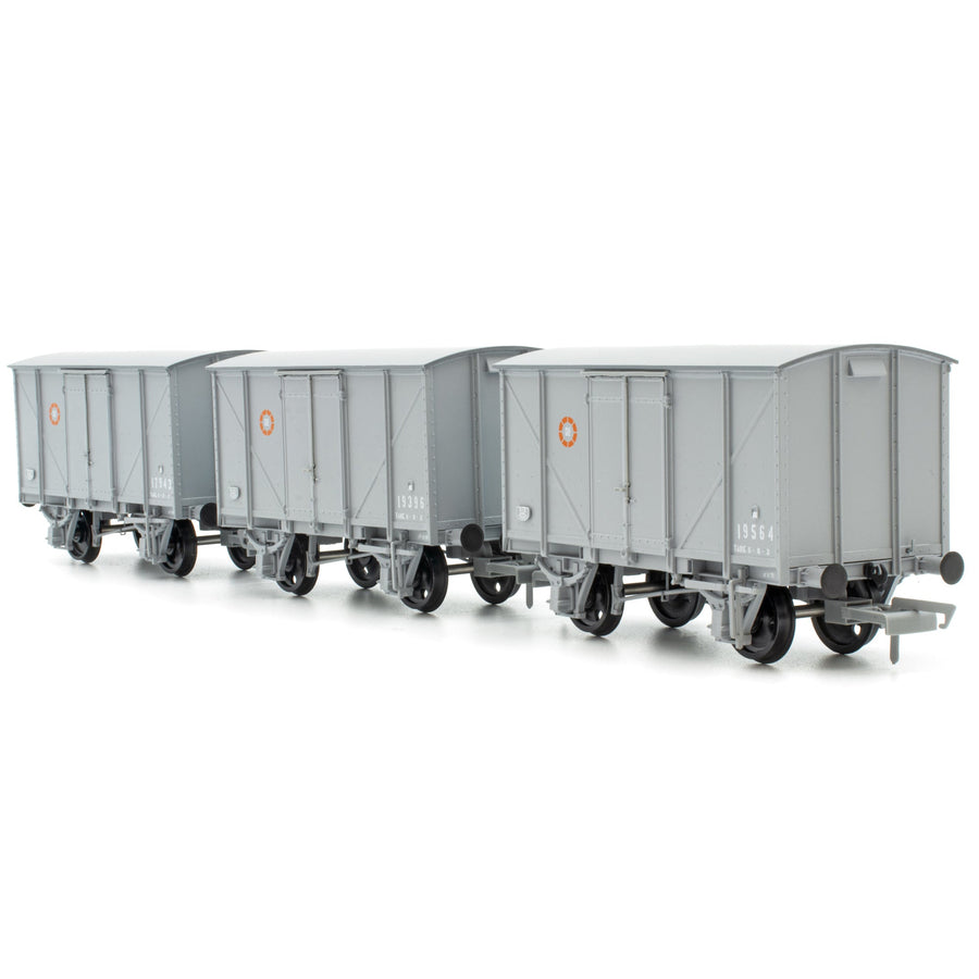 CIE Bulleid H Van - Grey (CIE roundel era) -Unfitted- Pack 2