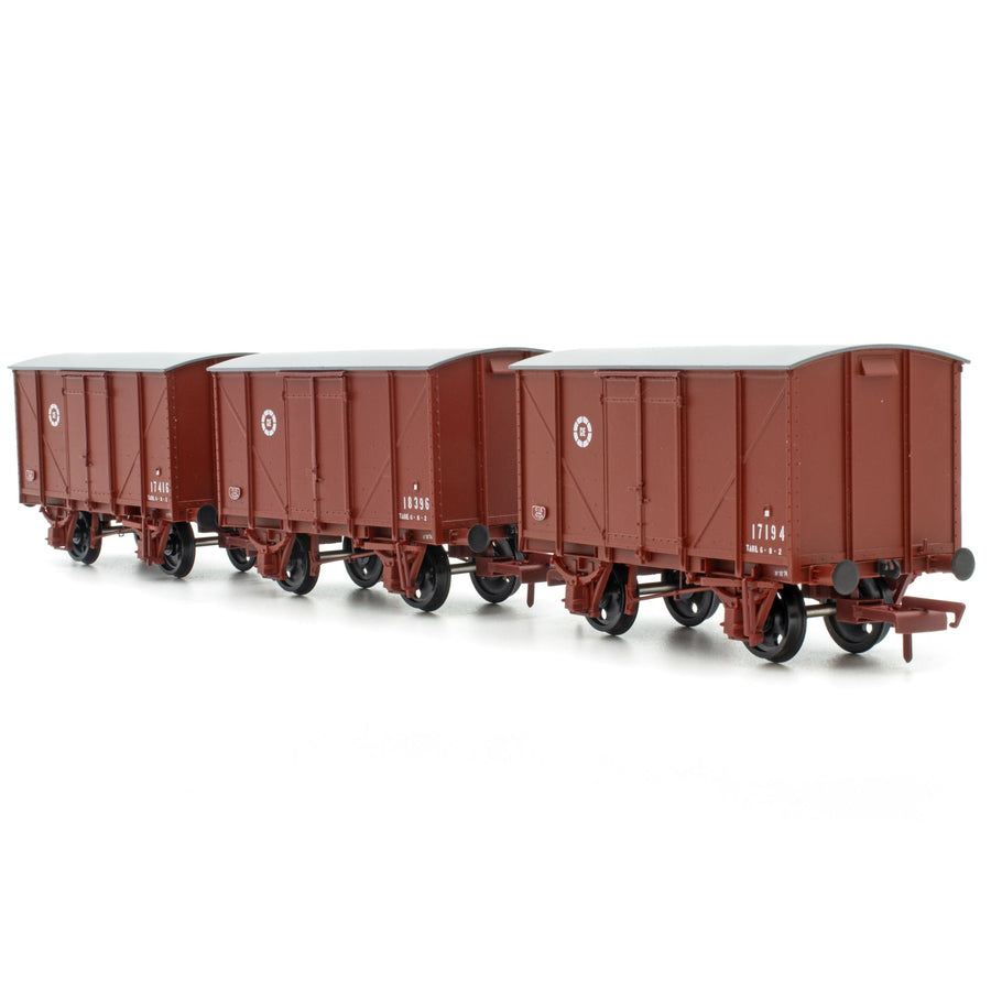 CIE Bulleid H Van - Brown (CIE roundel era) -Unfitted- Pack 2