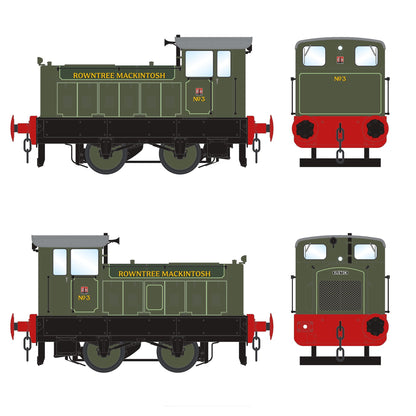 441934/1960 - Rowntree Macintosh No. 3 - Lined Green - DCC Sound Fitted